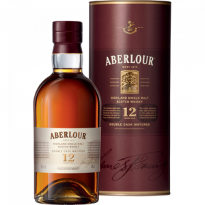 Scotch whisky Double Cask ABERLOUR, 12 ans d'âge, 40°, 70cl sous étui