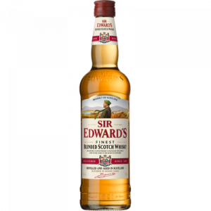 Scotch whisky SIR EDWARD'S, 40°, bouteille de 70cl