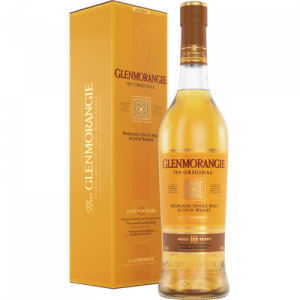Scotch whisky single malt 10 ans d'âge GLENMORANGIE Original, 40°, 70cl