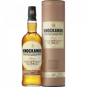 Scotch whisky single malt KNOCKANDO, 43°, 12 ans d'âge, bouteille de 70cl sous étui