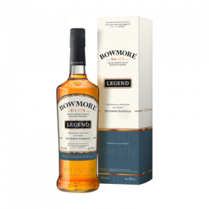Single malt Scotch whisky BOWMORE LEGEND, 40°, boîte métal bouteille de 70cl