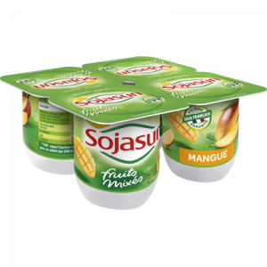 Spécialité au soja à la mangue SOJASUN, 4x100g