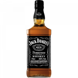 Tennessee whiskey JACK DANIEL'S, 40°, bouteille de 70cl