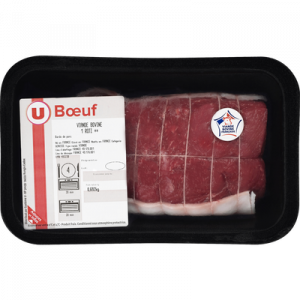 Viande bovine - Rôti Genisse, U, Nouvelle agriculture, France 800 g