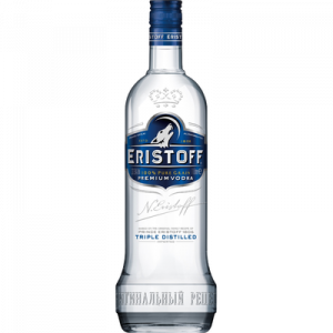 Vodka Original ERISTOFF, 37,5°, bouteille de 1 litre