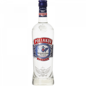 Vodka POLIAKOV, 37,5°, bouteille de 70cl
