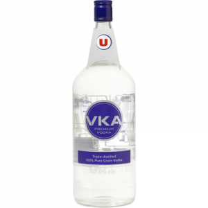 Vodka U, 37,5°, bouteille de 1,5l