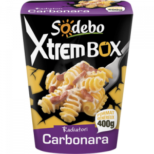 Xtrem box carbonara SODEBO, 400g