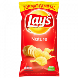 Chips finement salées LAY'S, 300g