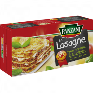 Lasagnes PANZANI, Spécialités, étui de 500g