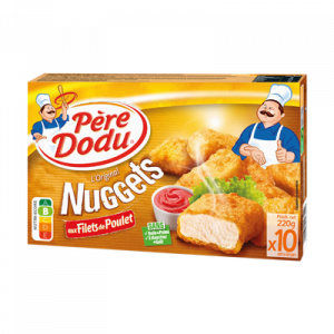 L'original nuggets poulet, PERE DODU, étui, 220g