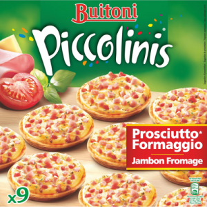 Piccolinis jambon fromage BUITONI, x9, soit 270g