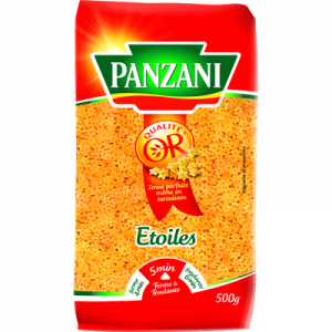 Pâtes à potage étoiles PANZANI, 500g