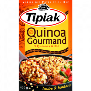 Quinoa gourmand tendre et fondant TIPIAK, 400g