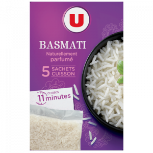 Riz basmati U, 5x200g