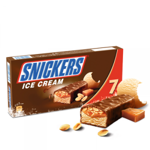 SNICKERS glacés, x7 soit 336g